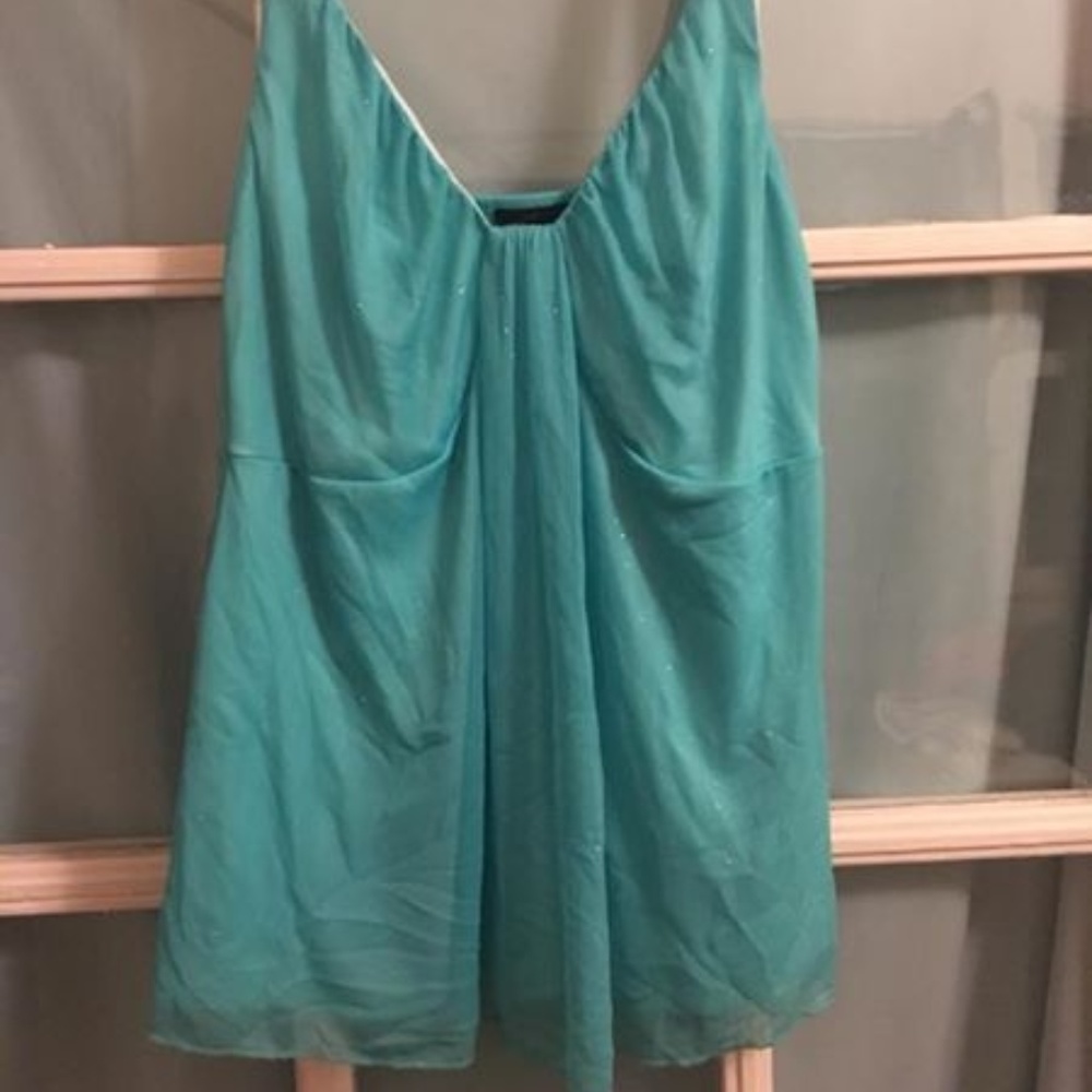 Teal Sparkly Top